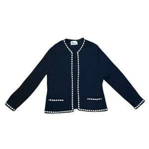 Vintage Butte Navy Cardigan